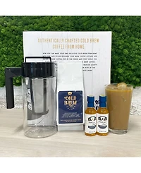 Coffee Masters Inc. Cold Brew Coffee Pitcher Gift Set, 4-Piece