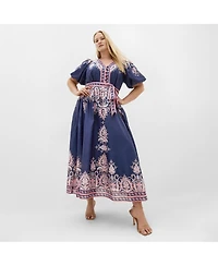 City Chic Women's Higher Love Maxi Dress