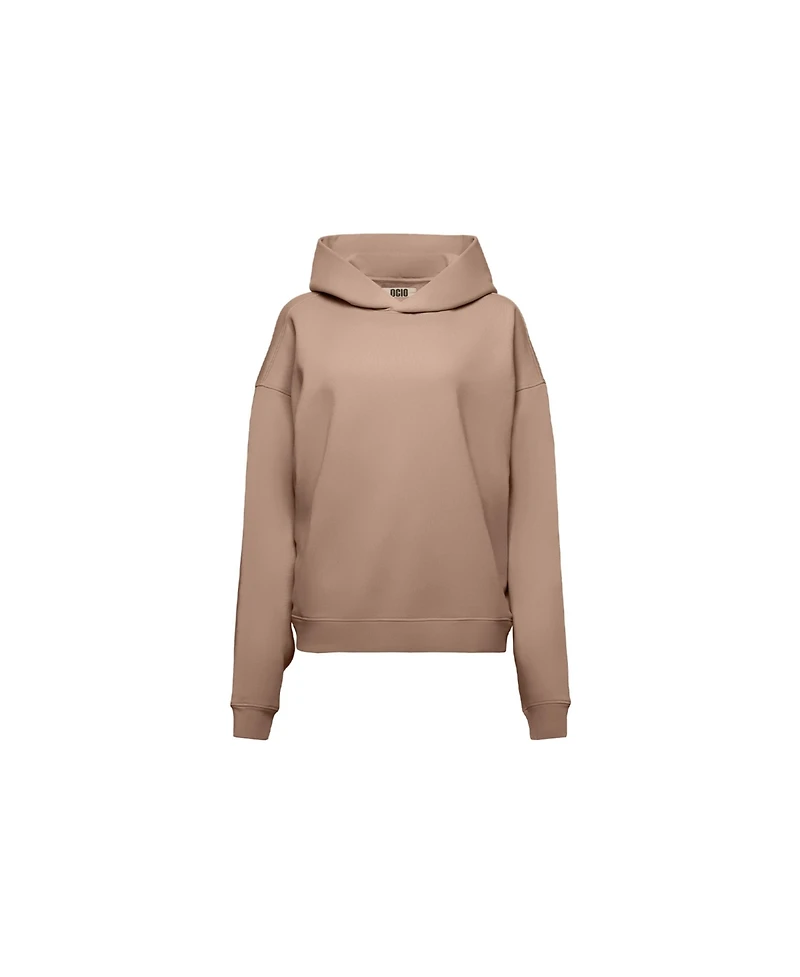 Ocio Women's Organic Cotton Teddy Oversized Hoodie
