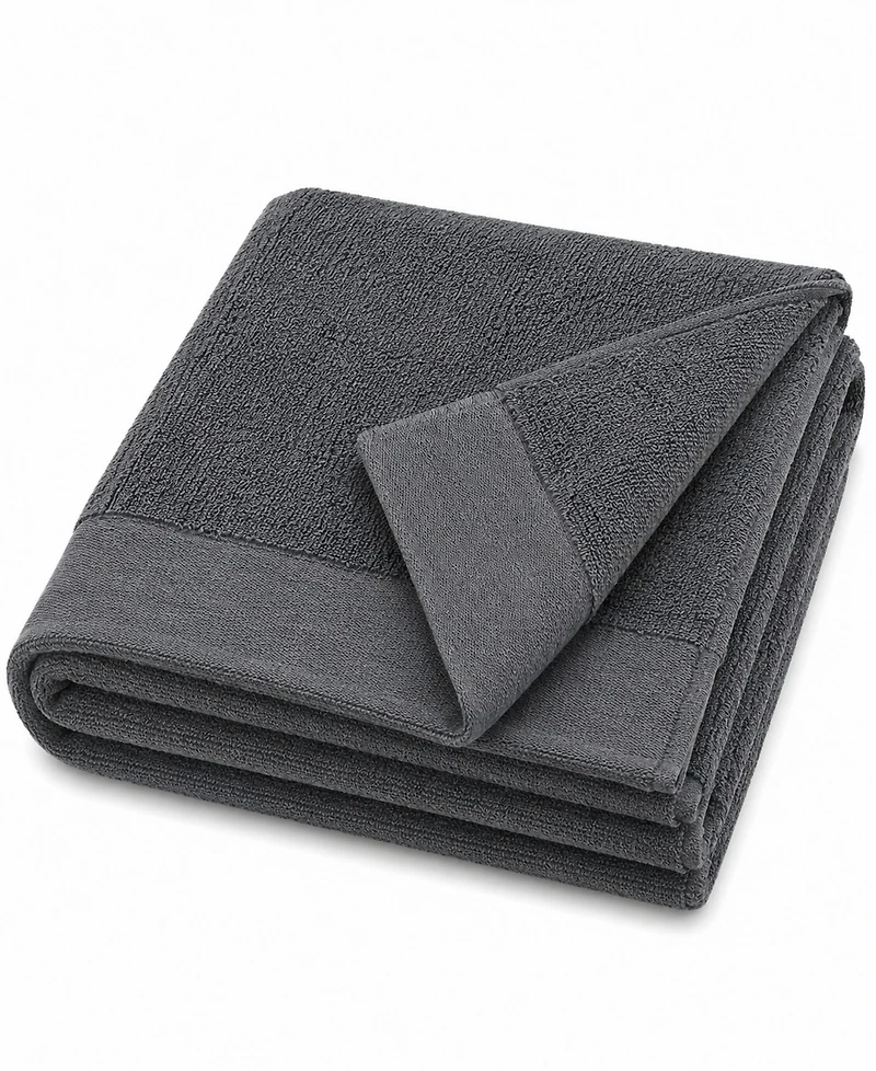 BedVoyage Luxury Oversized Viscose Bamboo and Cotton Bath Sheet, 37" x 70"