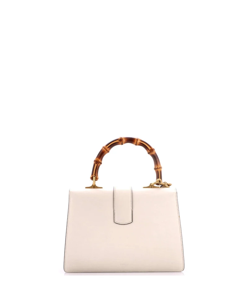 Pre-Owned Gucci Medium Dionysus Bamboo Top Handle Bag Colorblock Leather