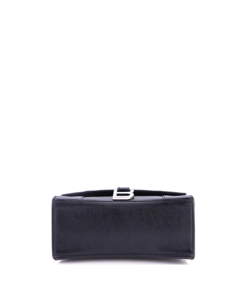 Pre-Owned Balenciaga Hourglass Top Handle Bag Leather