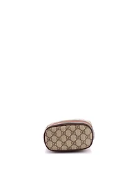 Pre-Owned Gucci Mini Ophidia Bucket Bag Gg Coated Canvas