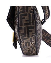 Pre-Owned Fendi Medium Baguette Nm Bag Zucca Canvas