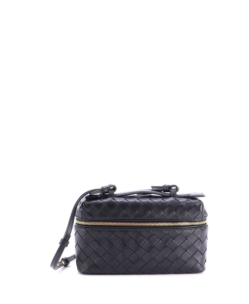 Pre-Owned Bottega Veneta Bang Bang Vanity Case Intrecciato Leather