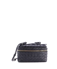 Pre-Owned Bottega Veneta Bang Bang Vanity Case Intrecciato Leather
