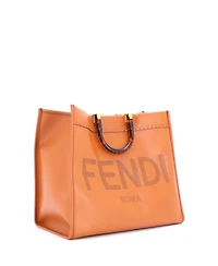 Pre-Owned Fendi Large Sunshine Shopper Tote Leather