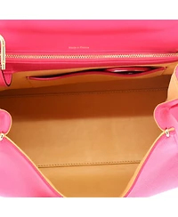 Pre-Owned Delvaux Mm Brillant Top Handle Bag Leather