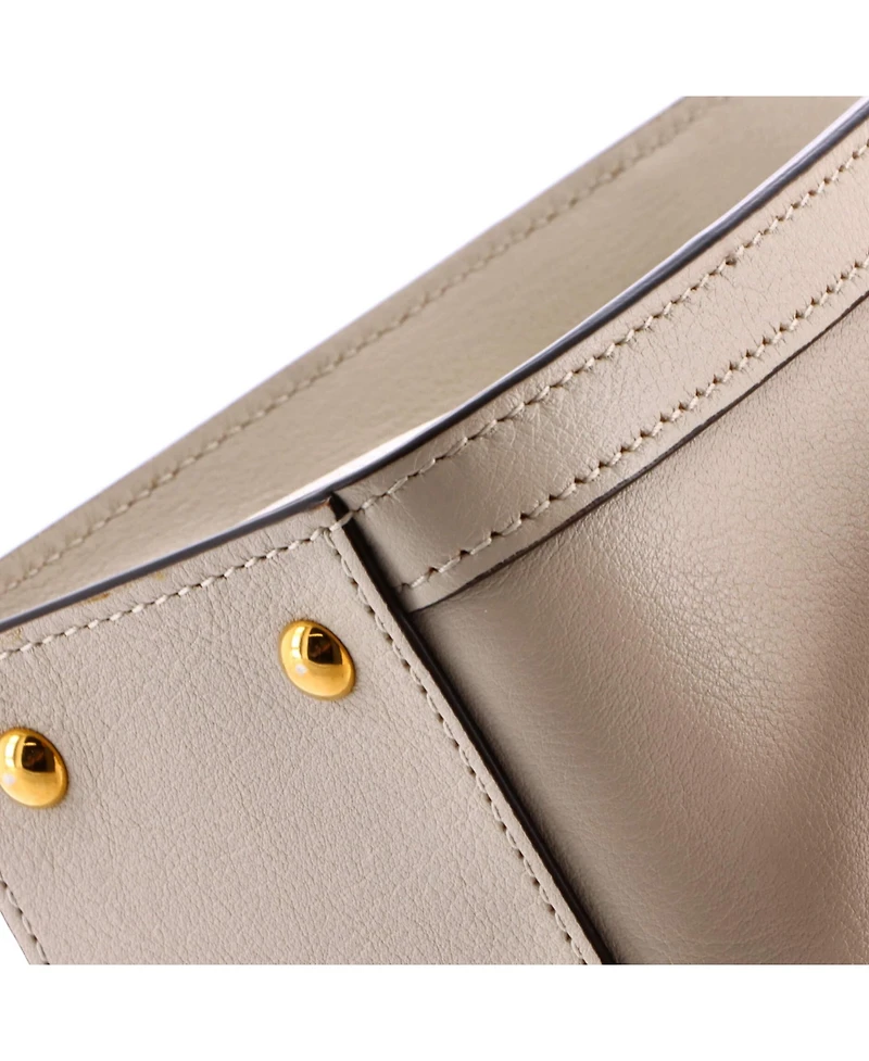 Pre-Owned Gucci Mini Diana Nm Bamboo Handle Tote Leather