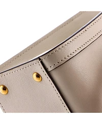 Pre-Owned Gucci Mini Diana Nm Bamboo Handle Tote Leather