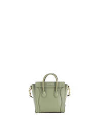 Pre-Owned Celine Nano Luggage Bag Grainy Leather