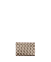 Pre-Owned Gucci Small Dionysus Chain Wallet Gg Coated Canvas