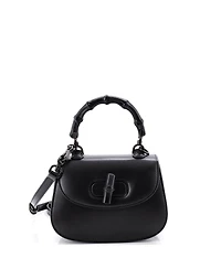 Pre-Owned Gucci Mini Bamboo 1947 Top Handle Bag Leather
