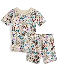 Mightly Toddler 2T - 5T Fair Trade 100% Organic Cotton Tight Fit Shortie Pajamas