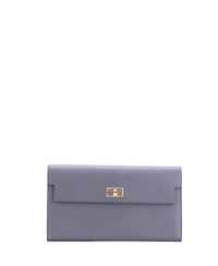Pre-Owned HERMES Long Kelly Pocket Wallet Madame