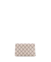 Pre-Owned Gucci Super Mini Dionysus Bag Gg Coated Canvas