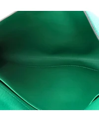 Pre-Owned HERMES Cinhetic Clutch Chevre Mysore