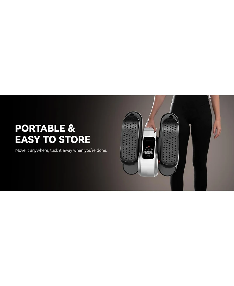 Harison Under Desk Elliptical with Lcd Display