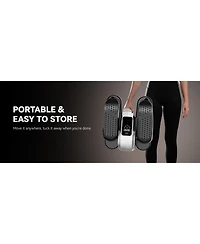 Harison Under Desk Elliptical with Lcd Display