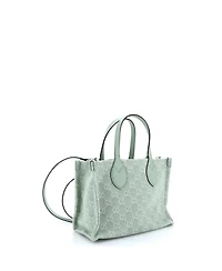 Pre-Owned Gucci Medium Ophidia Shopper Tote Gg Denim