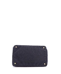 Pre-Owned Prada Large Canapa Tote Denim