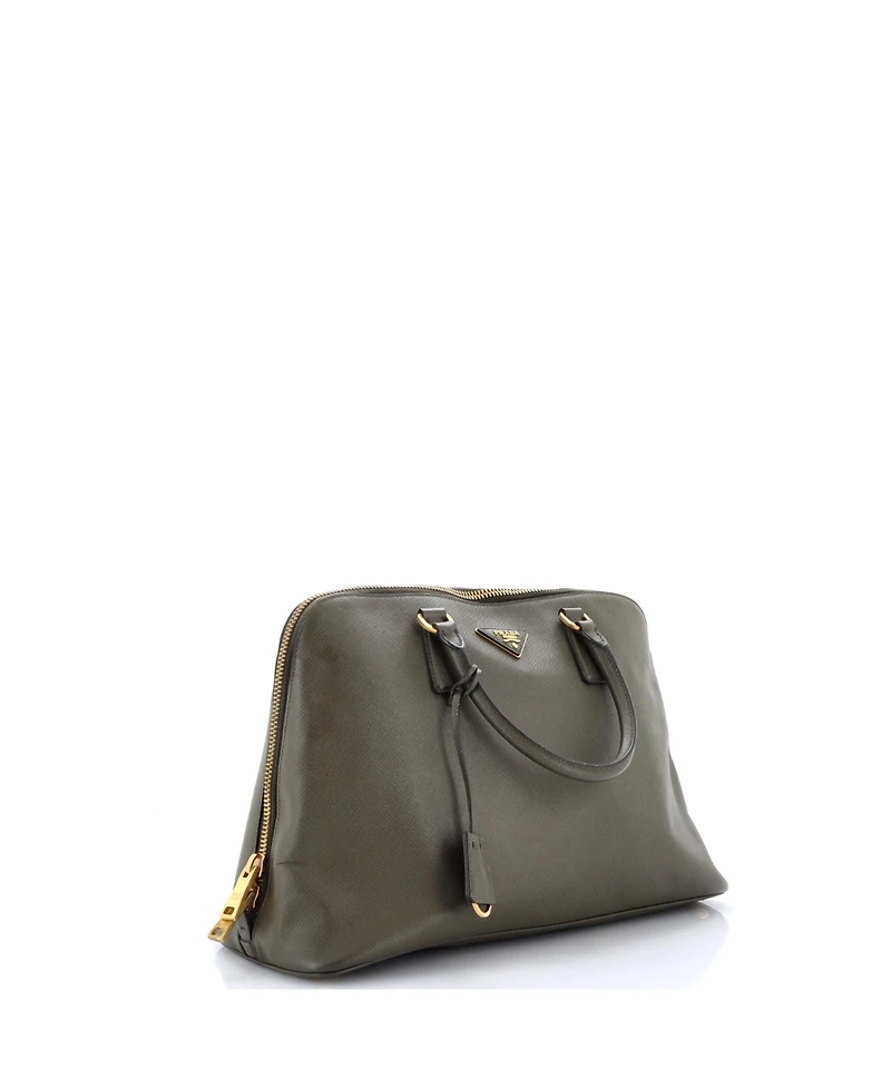 Pre-Owned Prada Xl Promenade Bag Saffiano Leather