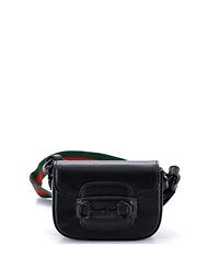 Pre-Owned Gucci Super Mini Horsebit 1955 Shoulder Bag Leather