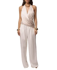 Jluxlabel Women's Villa Draped Halter Top