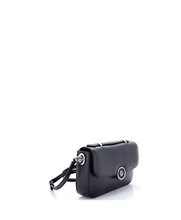 Pre-Owned Gucci Small Petite Gg Flap Shoulder Bag Leather
