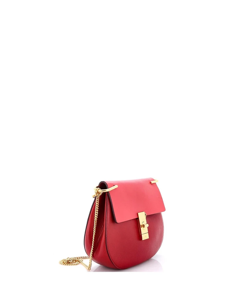 Pre-Owned Chloe Small Drew Crossbody Bag Leather