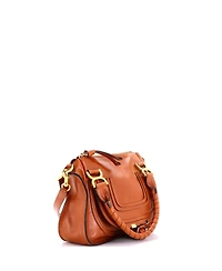 Pre-Owned Chloe Small Marcie Satchel Leather