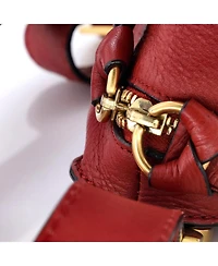 Pre-Owned Chloe Medium Marcie Zip Crossbody Bag Leather