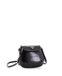 Pre-Owned Prada Mini Cleo Flap Shoulder Bag Spazzolato Leather