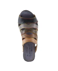 L'Artiste By Spring Step Pita Strappy Sandal Leather with Upper