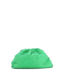 Pre-Owned Bottega Veneta Teen The Pouch Intrecciato Nappa