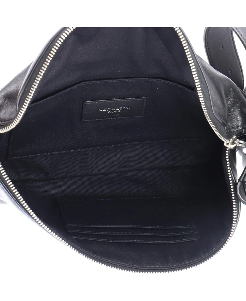 Pre-Owned Saint Laurent Classic Monogram Belt Bag Leather