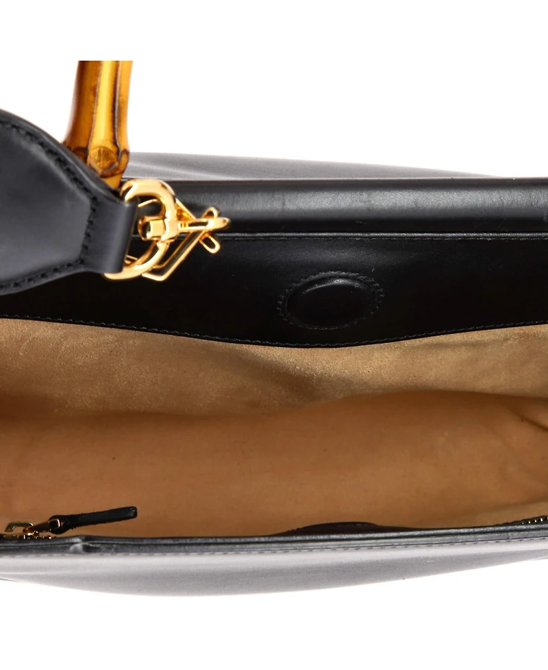 Pre-Owned Gucci Small Nymphaea Top Handle Bag Leather