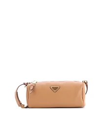 Pre-Owned Prada Zip Buckle Pouch Shoulder Bag Leather