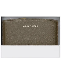 Michael Kors Bryant Leather Zip Around Wallet