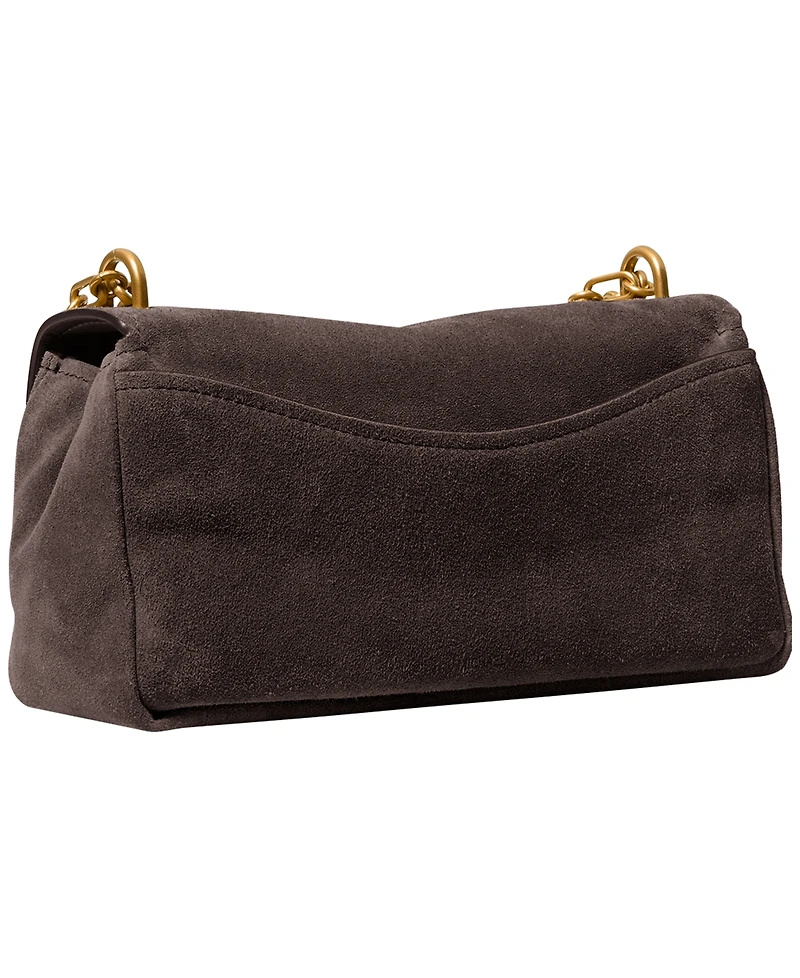 Michael Kors Bryant Turn-Lock Convertible Chain Small Shoulder Handbag