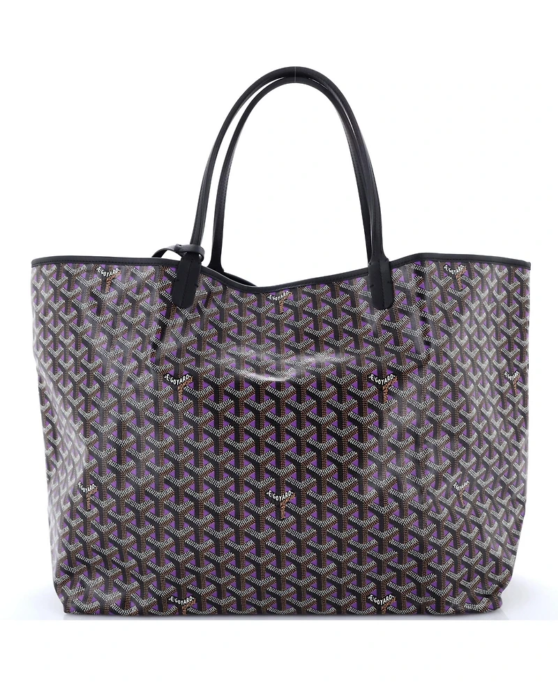 Pre-Owned Goyard Gm Saint Louis Tote Claire Voie Coated Canvas