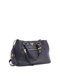 Pre-Owned Prada Medium Front Pocket Convertible Tote Vitello Phenix