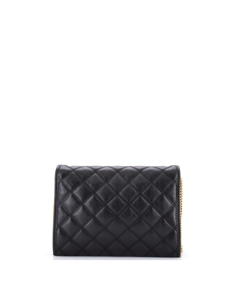 Pre-Owned Saint Laurent Small Becky Shoulder Bag Quilted Leather