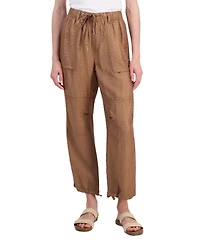 Nautica Women's Relaxed Straight-Leg Drawstring Pants