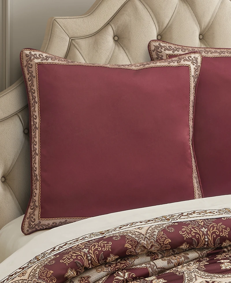 J Queen New York Phyllis Euro Sham, 26" x 26"