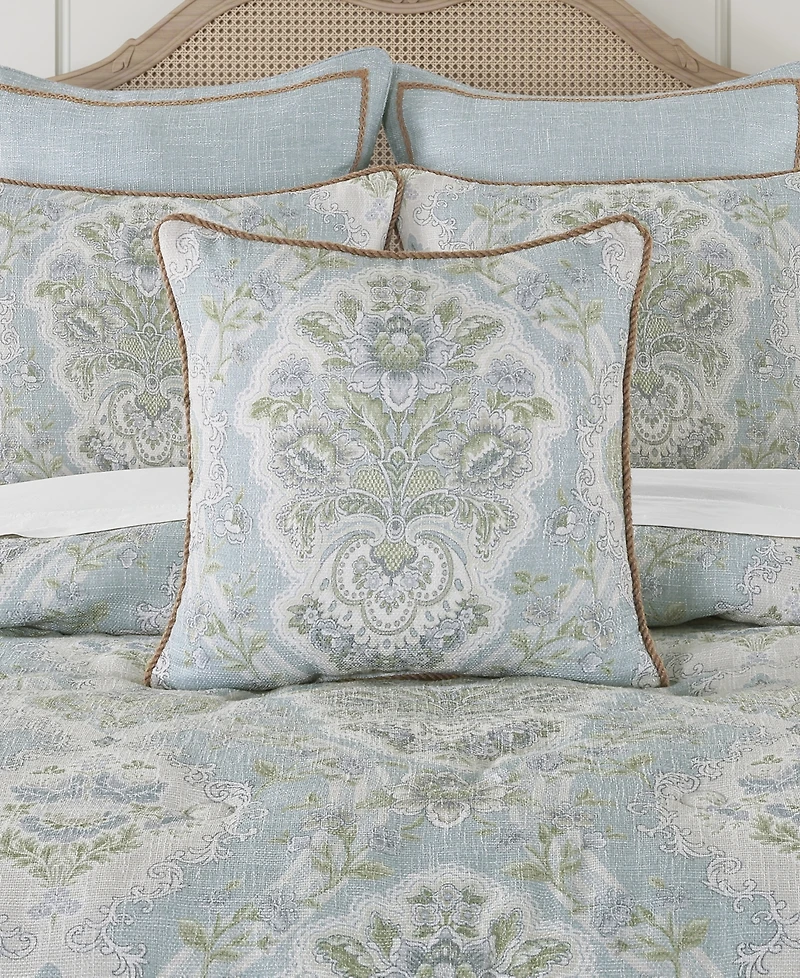 J Queen New York Pasadena Square Decorative Pillow, 20" x 20"