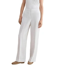 Hobbs London Women's Alessia High-Waist Linen Trousers