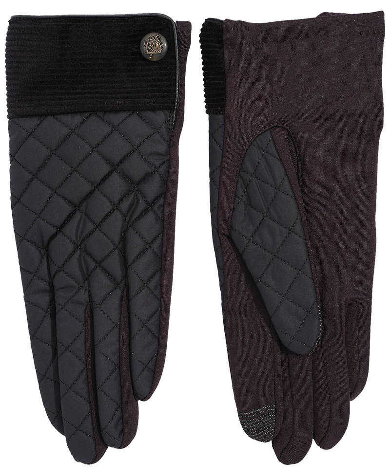 Lauren Ralph Women's Quilted Barn Gloves