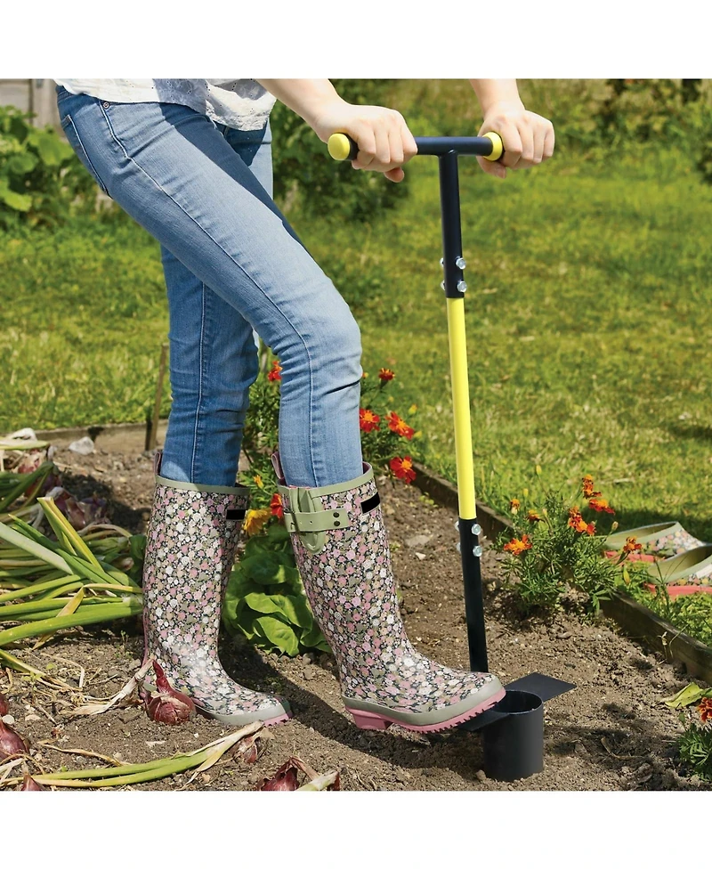 Xdovet Bulb Planter Long Handle Heavy Duty Garden Transplanter