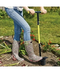 Xdovet Bulb Planter Long Handle Heavy Duty Garden Transplanter